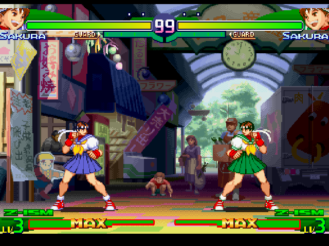 Street Fighter Zero 3 DC, Stages, Sakura.png