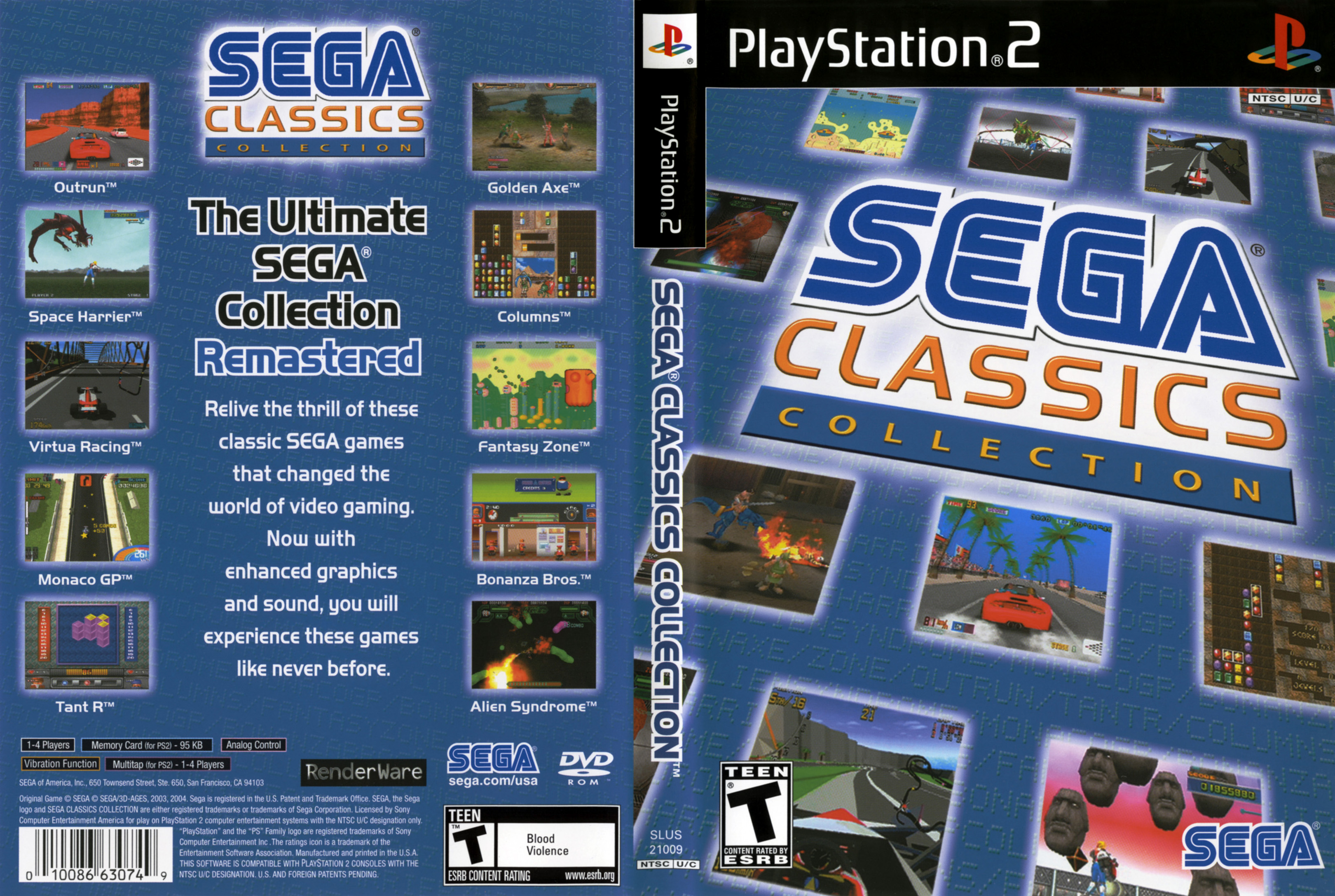 Сборник игр 2. Sega Classics collection ps2. Sega Mega collection ps2. Sega Genesis collection ps2. Sega Mega Drive collection ps2.