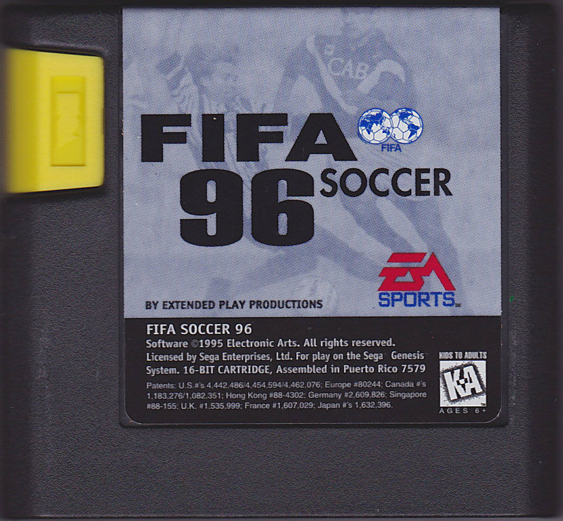 Файл fifa. FIFA 96 Sega картридж. Картридж Sega «FIFA 2003». Sega картридж FIFA 1995. ФИФА 96 сега.