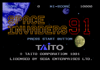 SpaceInvaders91 MD US TitleScreen.png