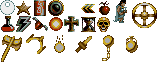 Risky Woods MD, Items.png