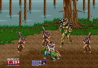 Golden Axe II MD, Stage 1-4.png