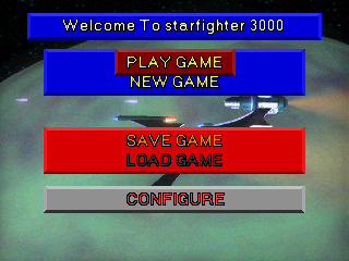 StarFighter3000 Saturn JP MainMenu.png