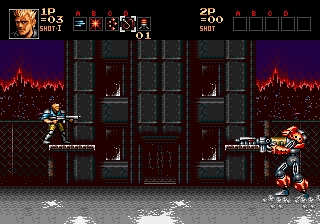Contra Hard Corps, Stage 1-7.png