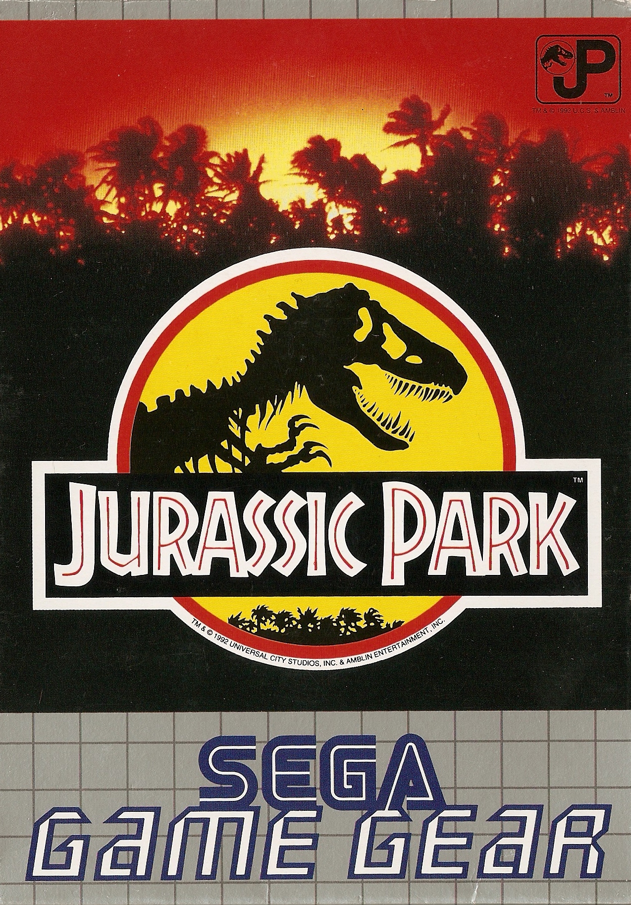 Игра сега парк юрского. Игра Sega: Jurassic Park. Парк Юрского периода сега. Jurassic Park 1993 game. Jurassic Park Sega обложка.