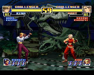 King of Fighters Evolution DC, Stages, Museum.png