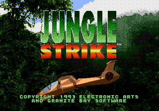 Jungle Strike - Sega Mega Drive, Sega Game Gear