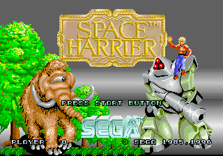 Space harrier hot sale sega saturn