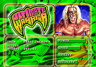 WWF In Your House Saturn, Profiles, Ultimate Warrior.png