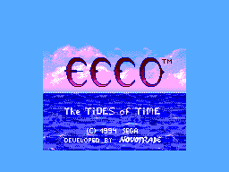 Ecco: The Tides of Time logo by RingoStarr39 on DeviantArt