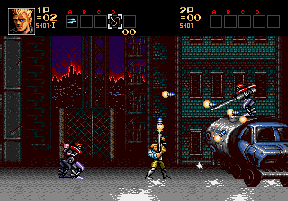Contra Hard Corps, Stage 1-2.png