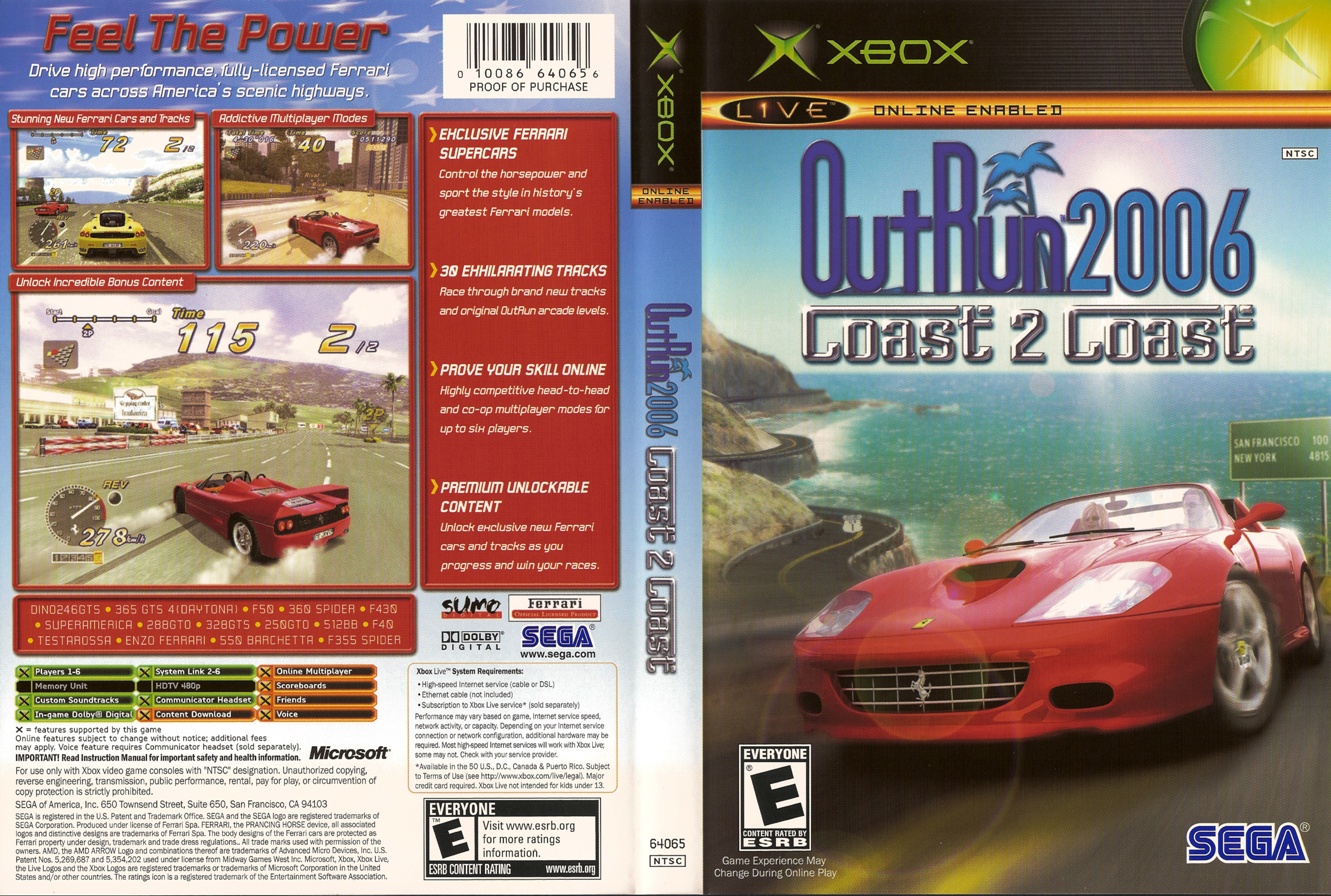 Outrun 2006 coast. Outrun 2006 Coast 2 Coast Xbox. Outrun 2006: Coast to Coast. Outrun 2006 Coast 2 Coast обложка. Xbox Original 2006.