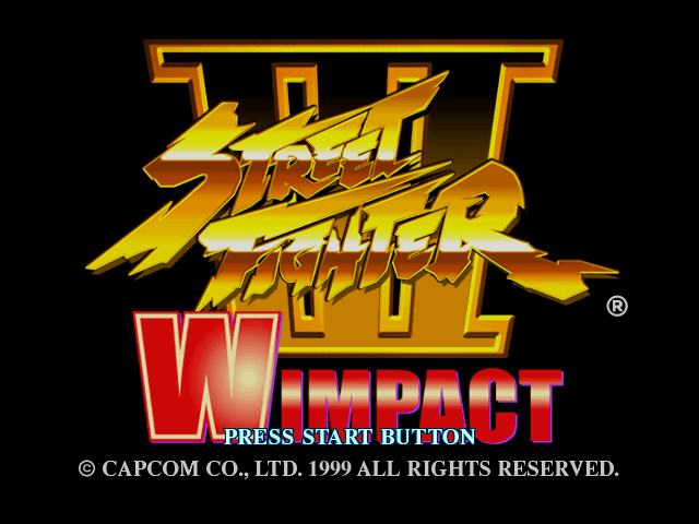 Street Fighter III: W Impact Tentou Taikenban