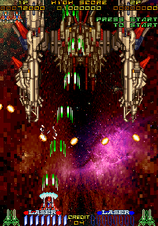 Galactic Attack Saturn, Stage 1-4.png