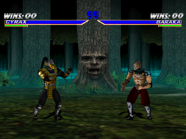 Mortal Kombat Gold DC, Stages, Living Forest.png
