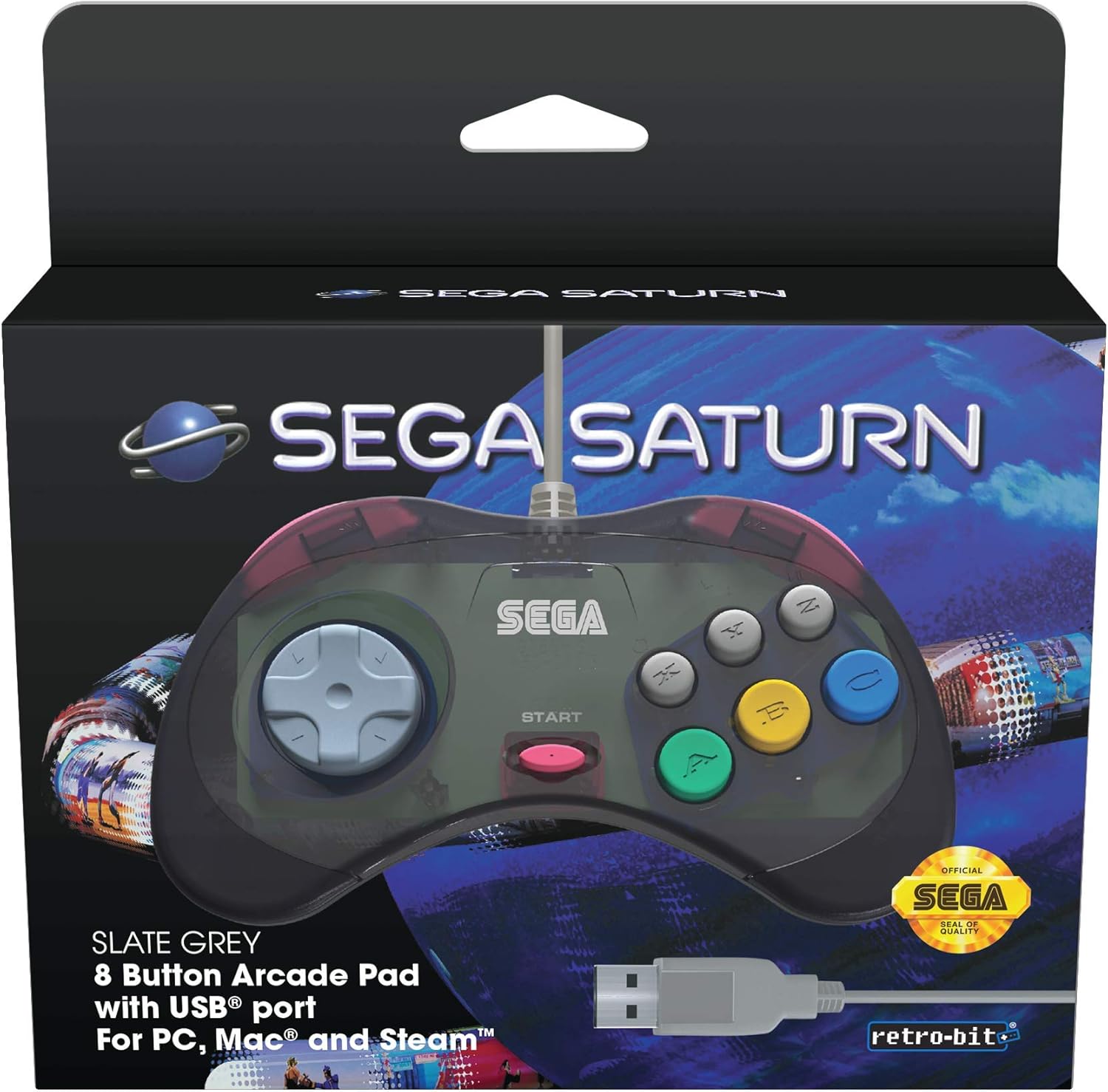 Retro-Bit Saturn Controller with USB Port EU Grey2.jpg