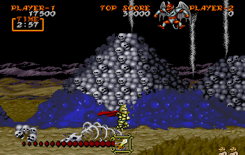 Ghouls'n Ghosts Saturn, Stage 2 Subboss.png