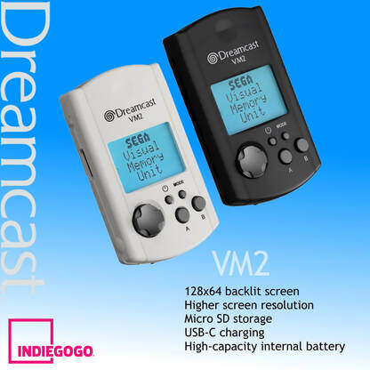 Upgraded VM2 New Dreamcast VMU Currently Crowdfunding On Indiegogo