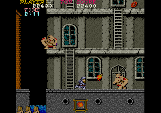 Ghosts'n Goblins Saturn, Stage 2-2.png