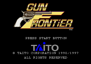 Gun Frontier Arcade Gears
