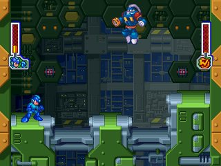 Mega Man 8, Stages, Grenade Man Boss.png