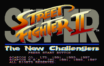 Super Street Fighter II Saturn, Title.png
