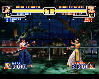King of Fighters Evolution DC, Stages, Museum 2.png