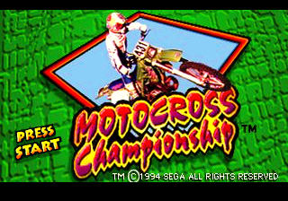 Jogo Motocross Sega 32x Original