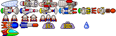 FantasyZoneII System16 Sprite Weapons.png