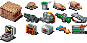 Mercs Saturn, Items.png