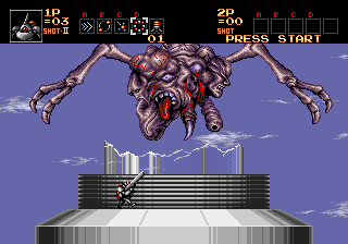 Contra Hard Corps, Stage 9-8.png