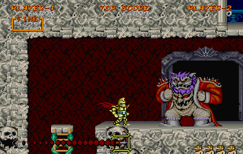 Ghouls'n Ghosts Saturn, Stage 5 Boss 1.png