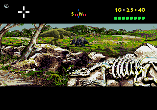 Jurassic Park CD, Hidden, Tyrannosaur vs Triceratops Battle 2.png