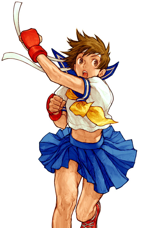 Capcom vs SNK 2, Character Art, Capcom, Sakura Kasugano.jpg