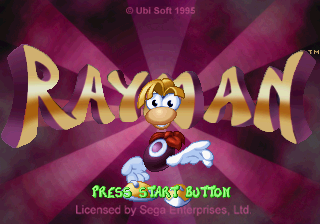 Rayman - Sega Saturn