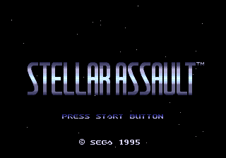 Stellar Assault - Sega 32X