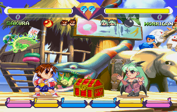 Pocket Fighter, Stages, Beach House.png