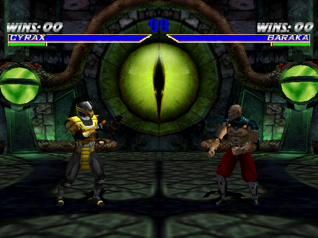 Mortal Kombat Gold DC, Stages, Reptile's Lair.png
