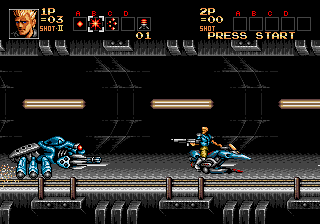 Contra Hard Corps, Stage 2-2.png