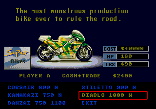 Road Rash 3, Bikes, Super, Diablo 1000 N.png