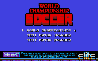 Super Futebol / World Cup Soccer / World Championship Soccer - Mega Drive -  Skooter Blog