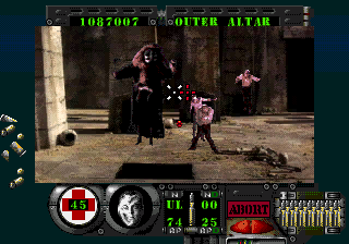 Corpse Killer MCD32X, Stages, Outer Altar.png