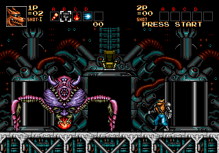 Contra Hard Corps, Stage 6-7.png