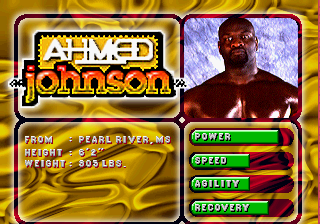 WWF In Your House Saturn, Profiles, Ahmed Johnson.png