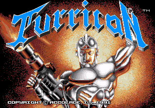 Turrican - Sega Mega Drive