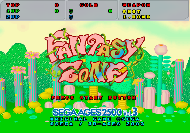 Sega Ages 2500 Series Vol. 3: Fantasy Zone