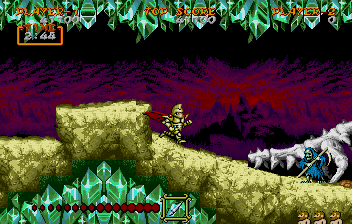 Ghouls'n Ghosts Saturn, Stage 4-1.png