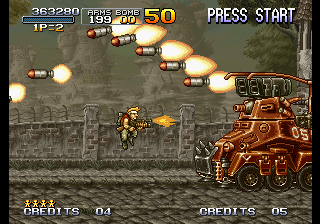 Metal Slug for hot Sega Saturn