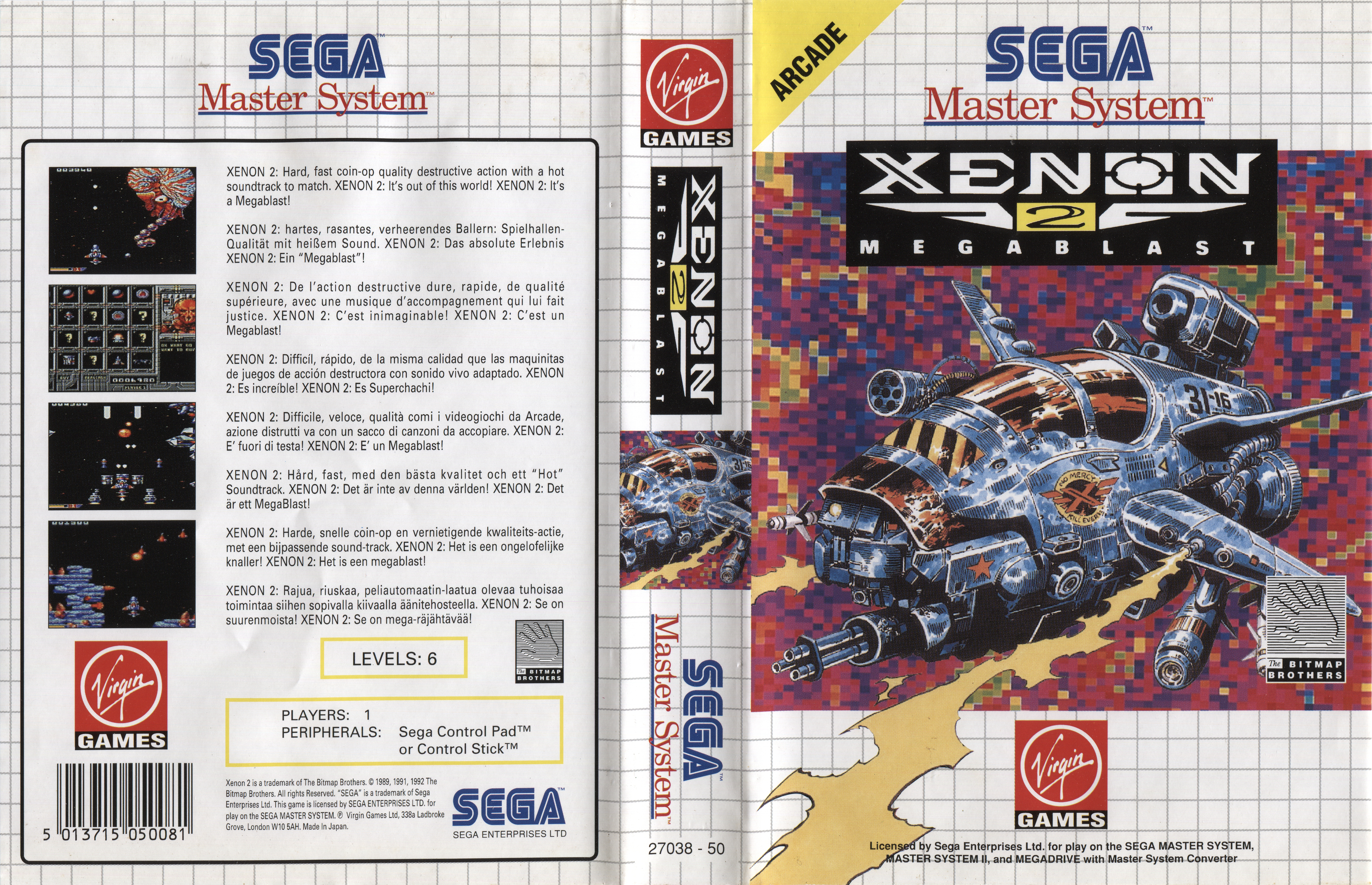 Xenon 2. Xenon 2 Megablast Sega. Xenon 2 Sega Master System. Xenon Megablast. Sega Mega Drive 2 Xenon 2.