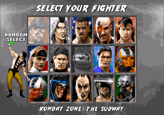 Mortal Kombat Sega Genesis